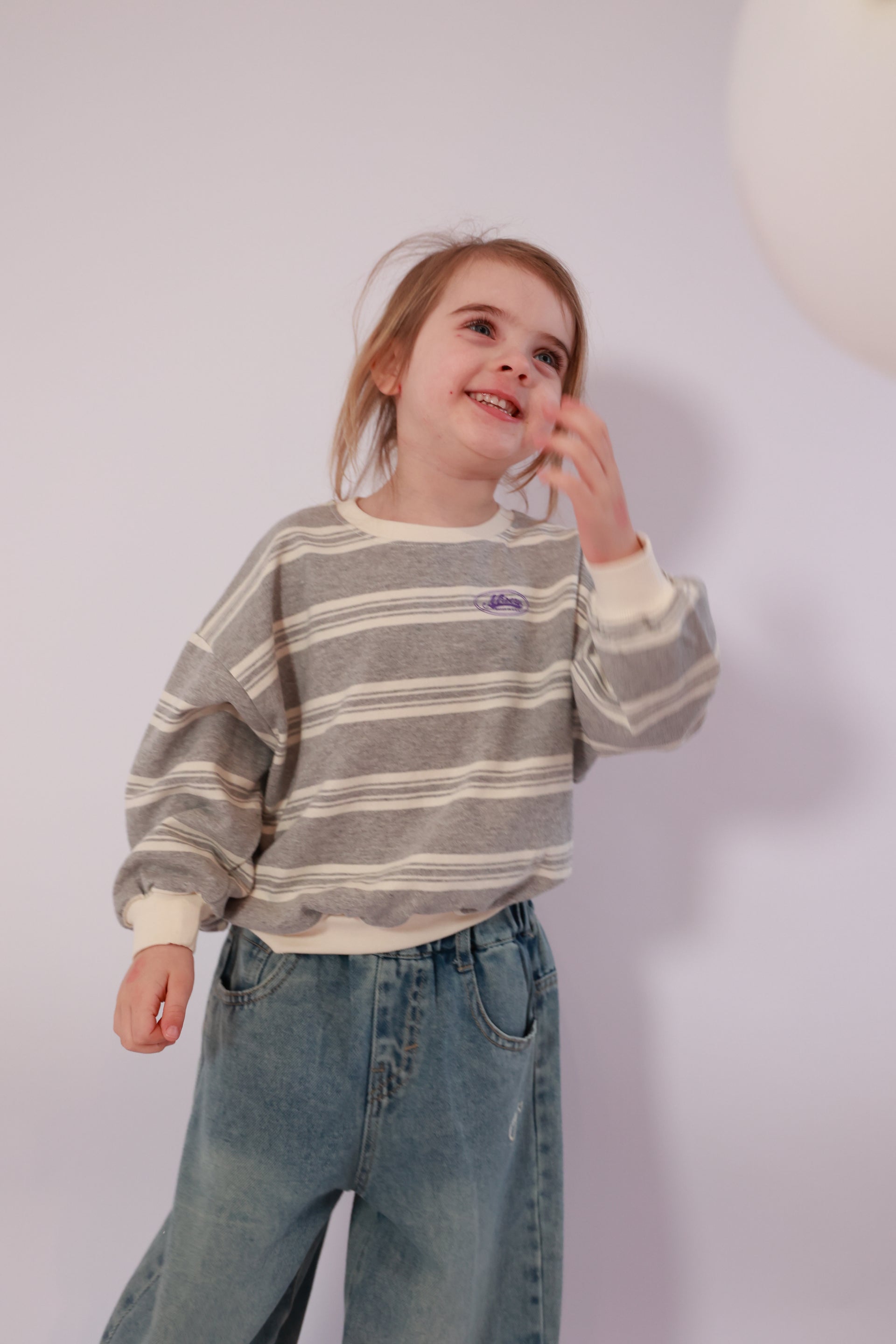 Base striped sweater