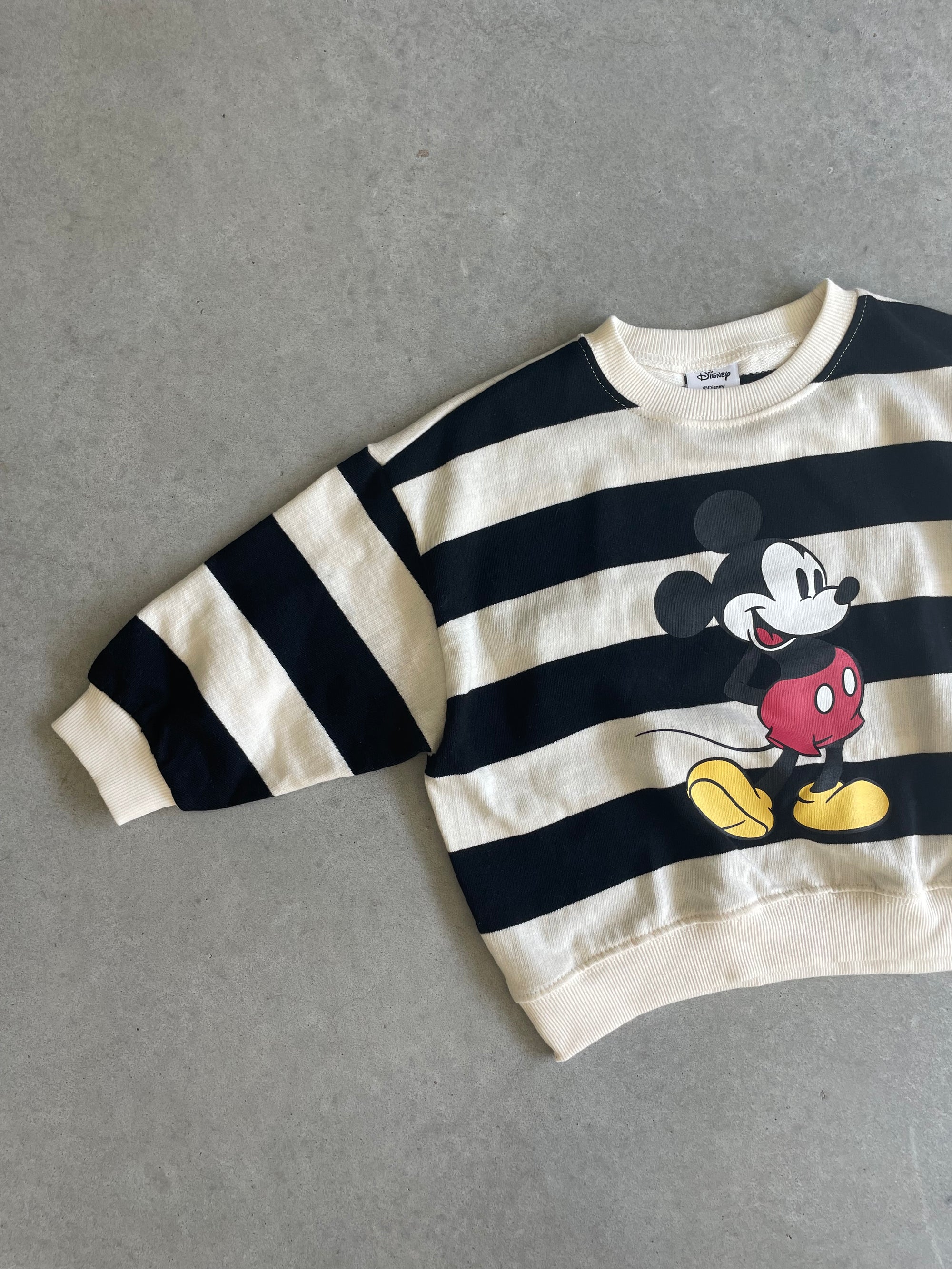 Striped Mickey sweater