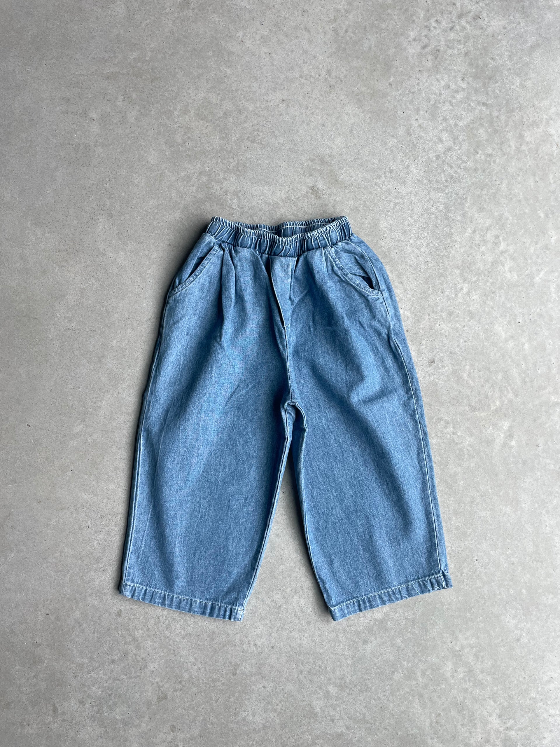Chino denim pants