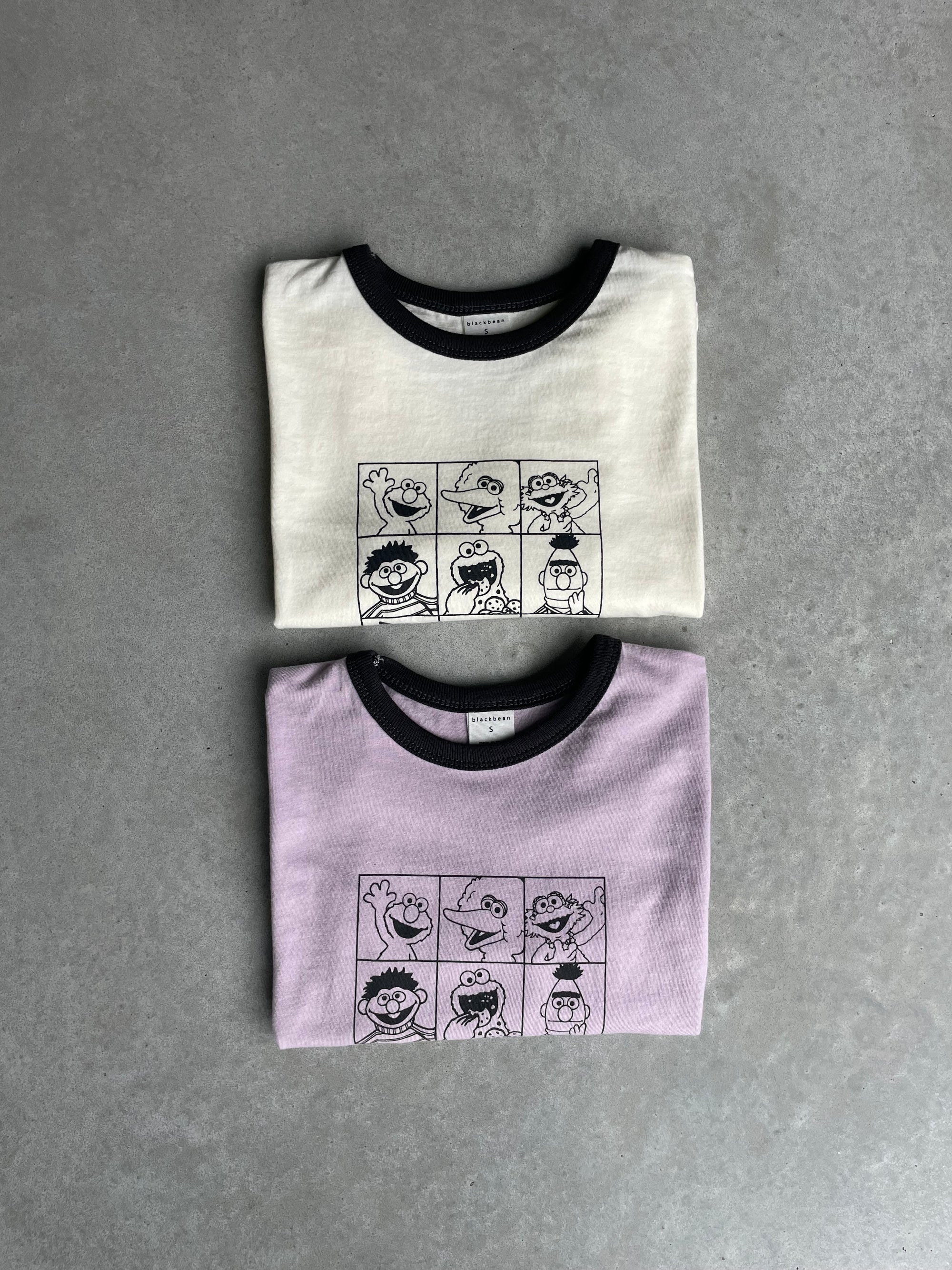 Cartoon tee - wit