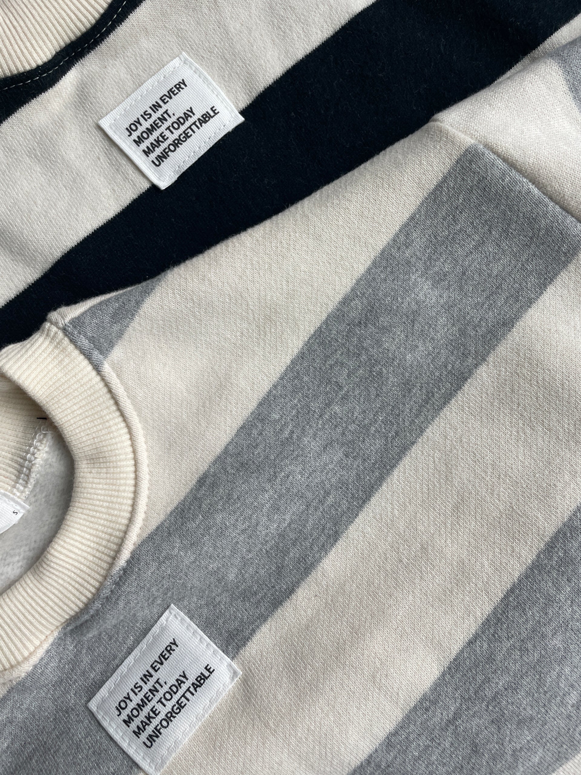 Oversized big stripes sweater