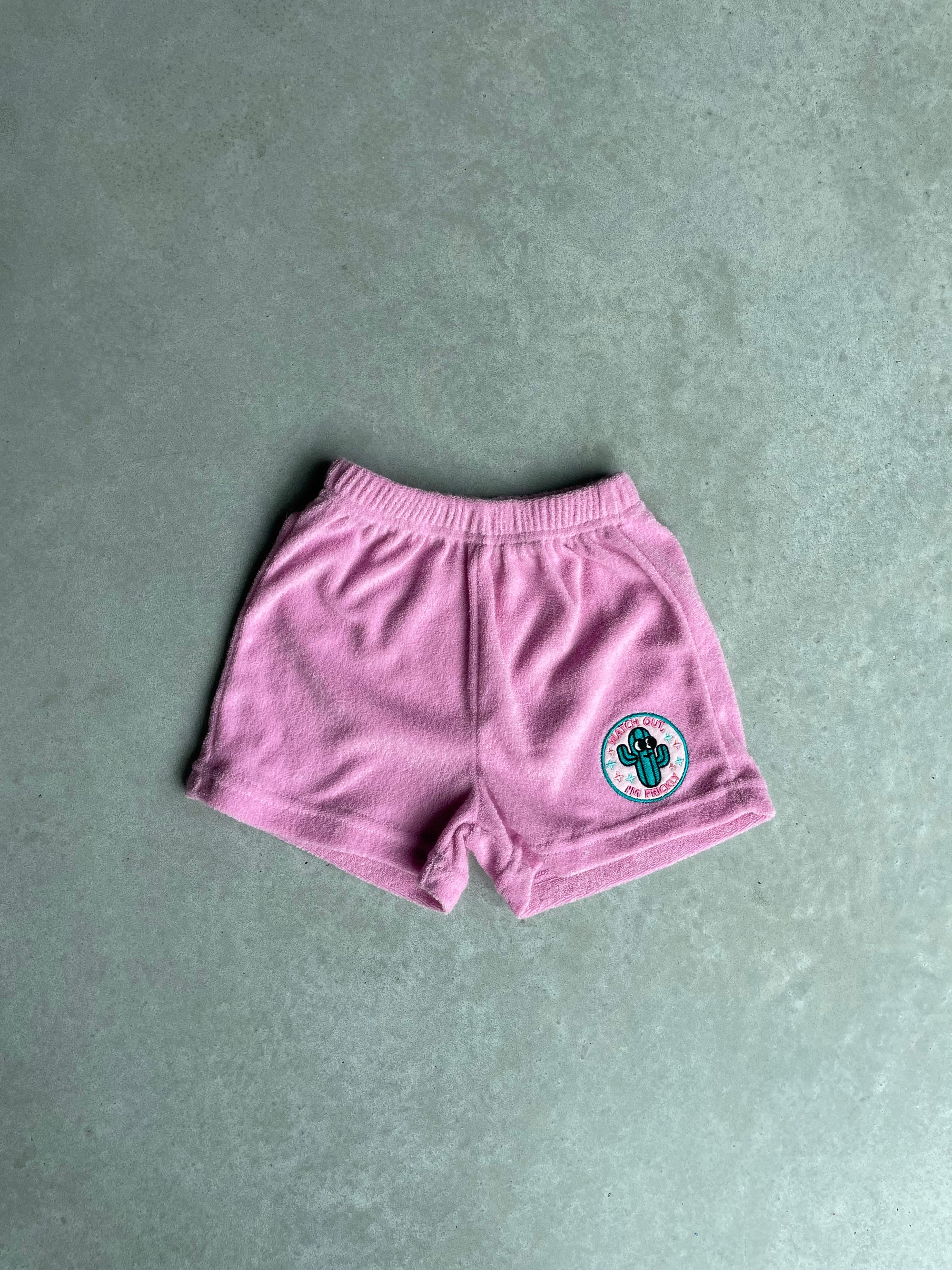 Terry cactus short - roze