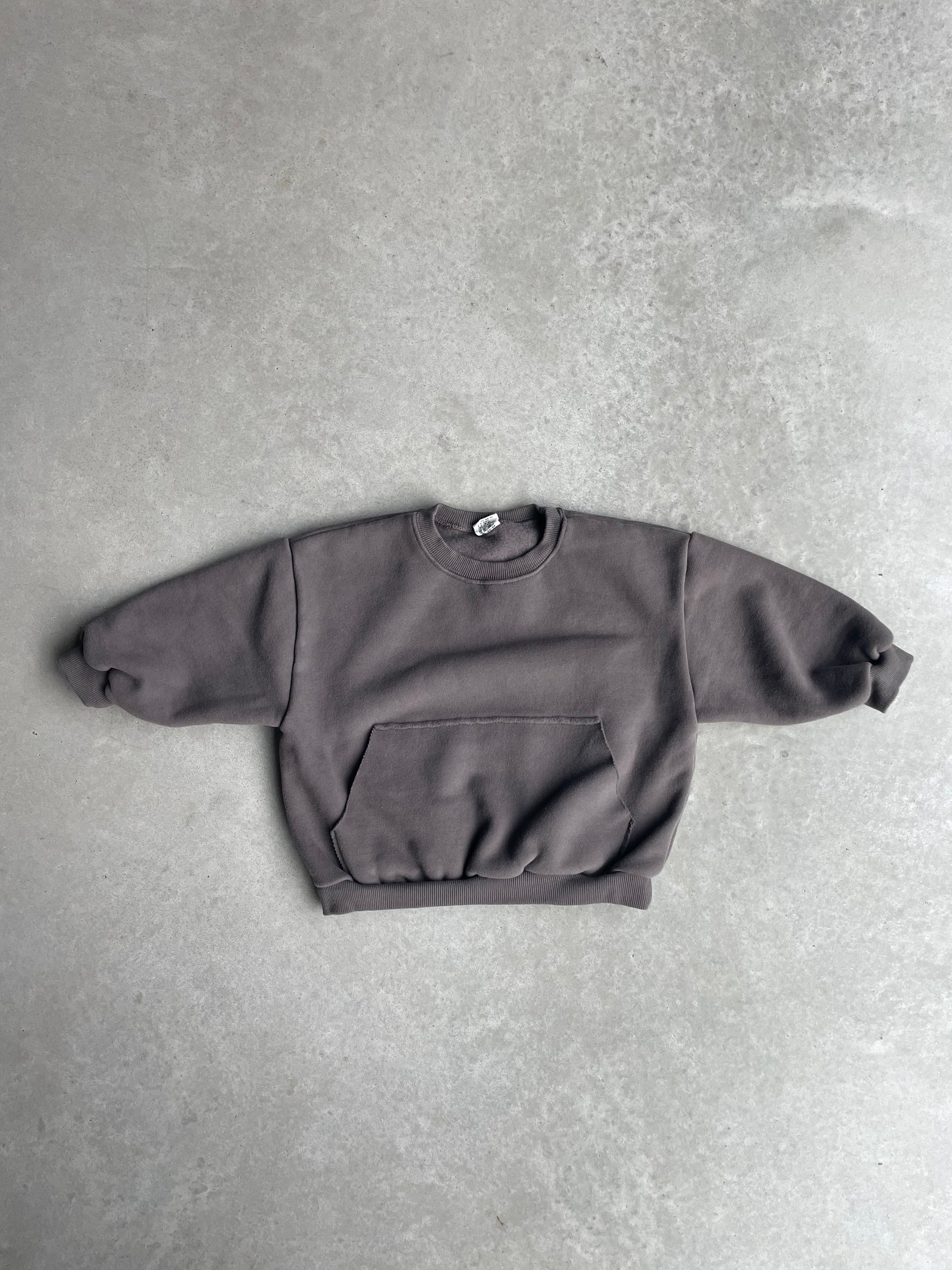 Oversized fleece sweater