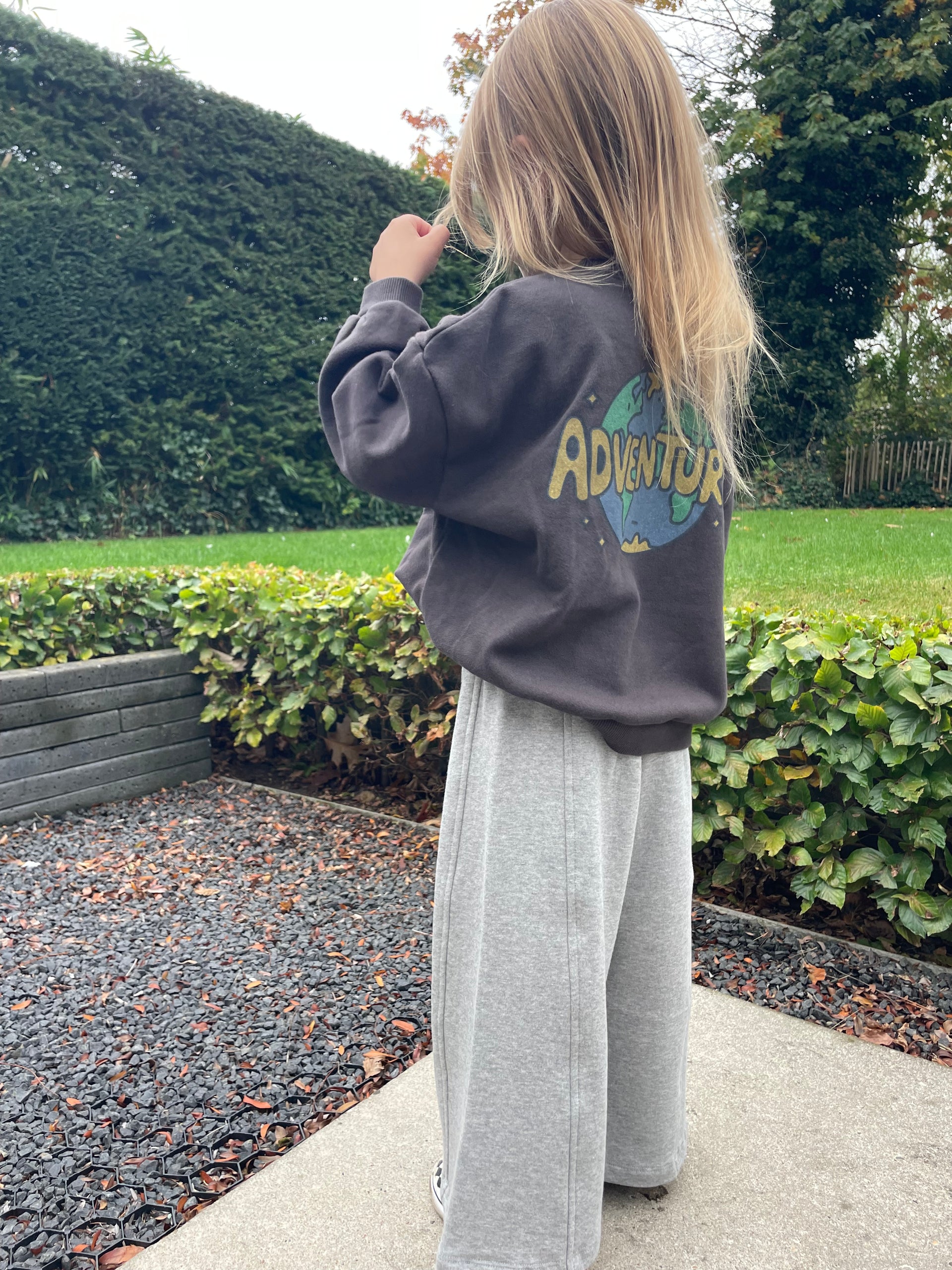 Oversized adventure sweater