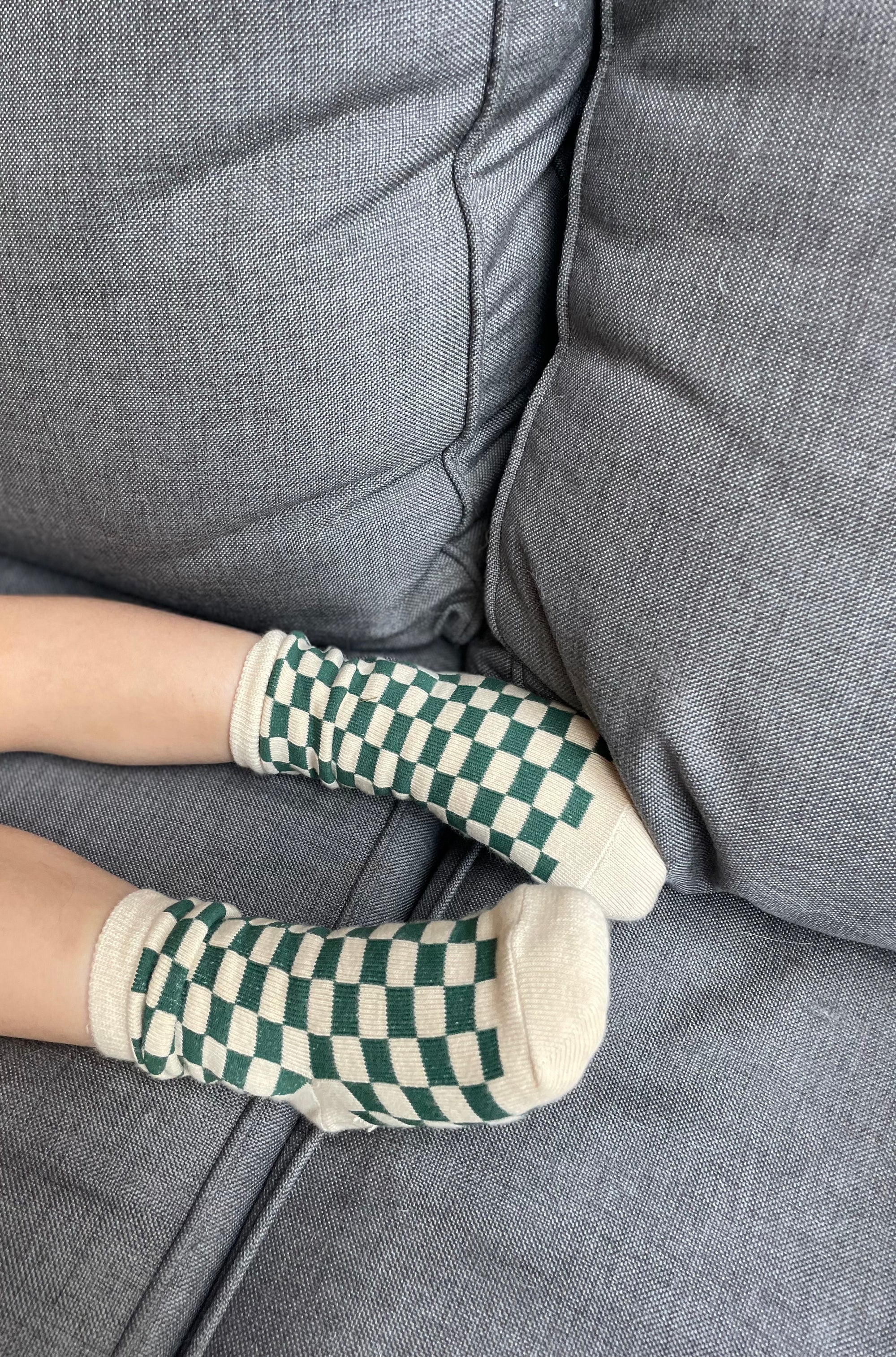 Checkered socks - set van 3 paar