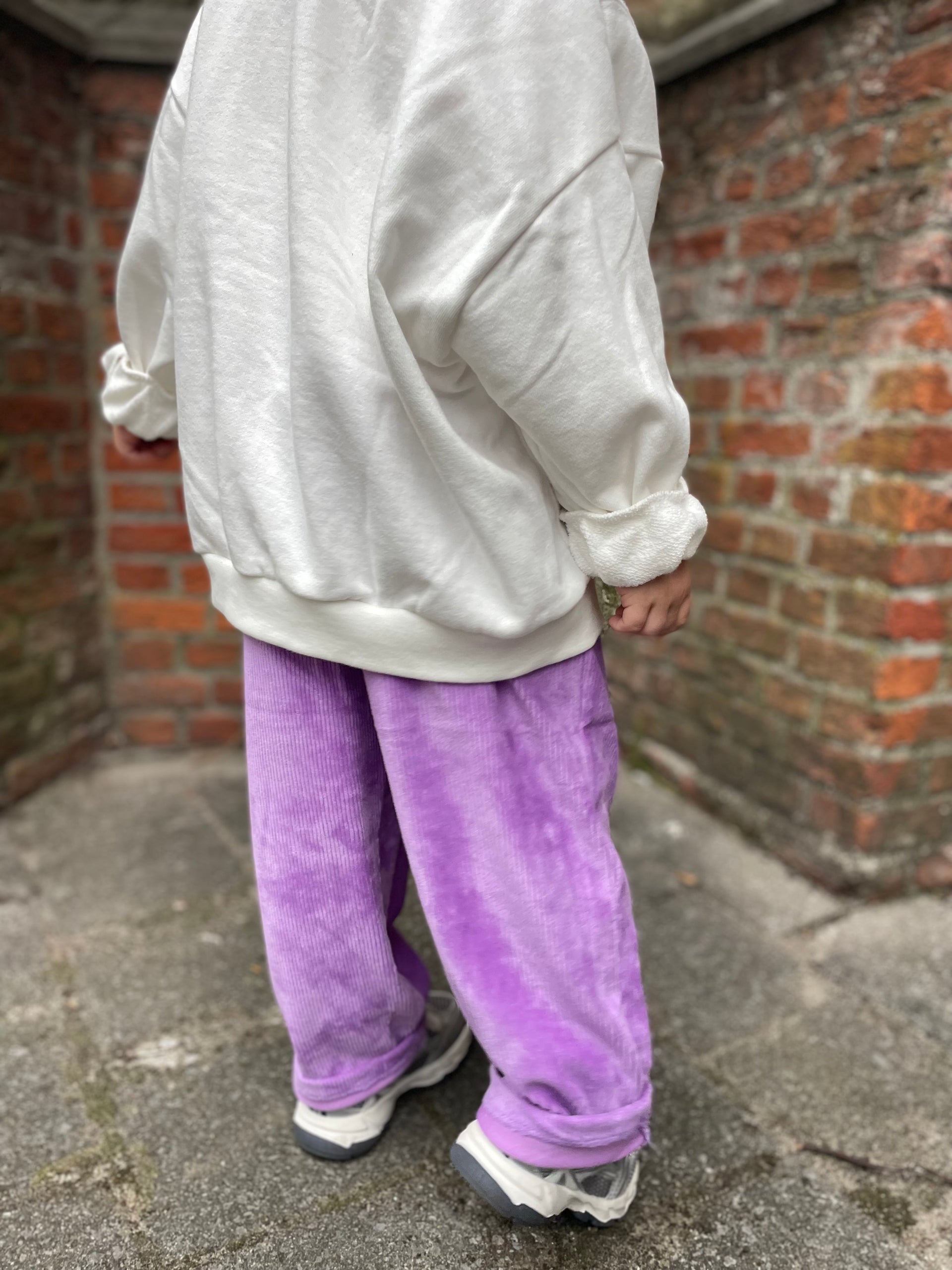 Soft bellflower pants