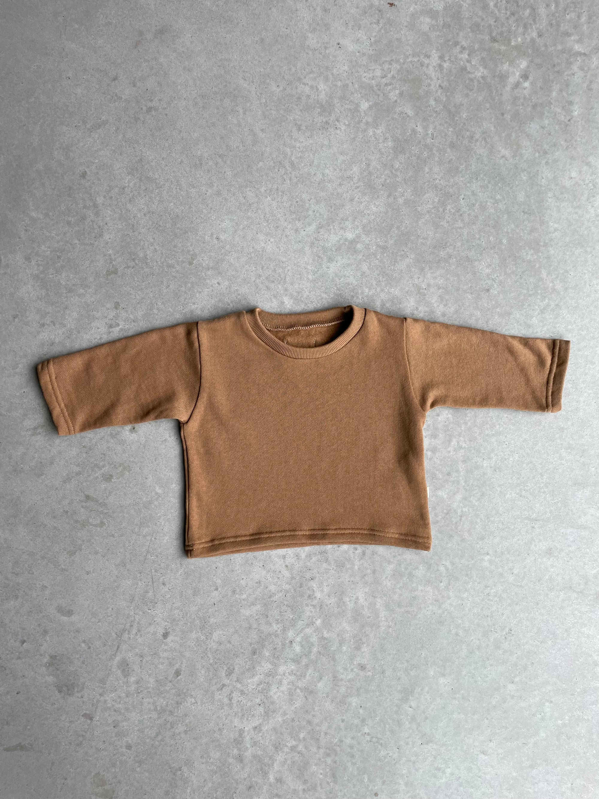 Basic sweater - bruin