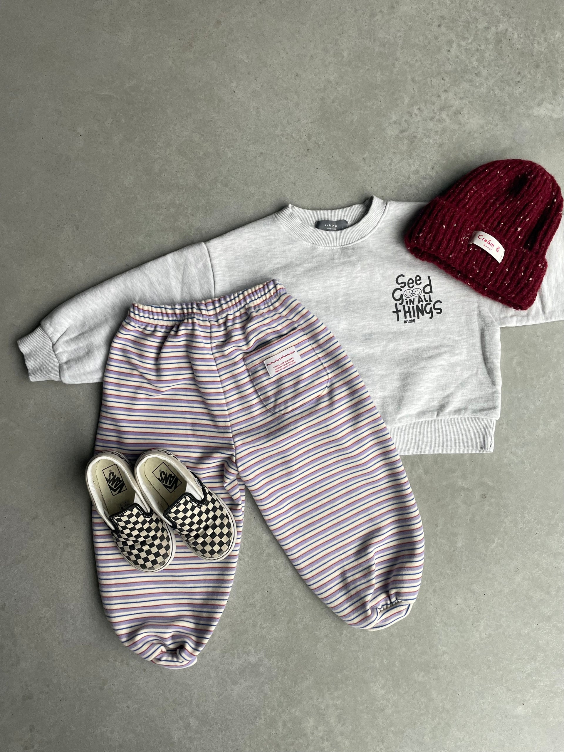 Ultra soft striped pants