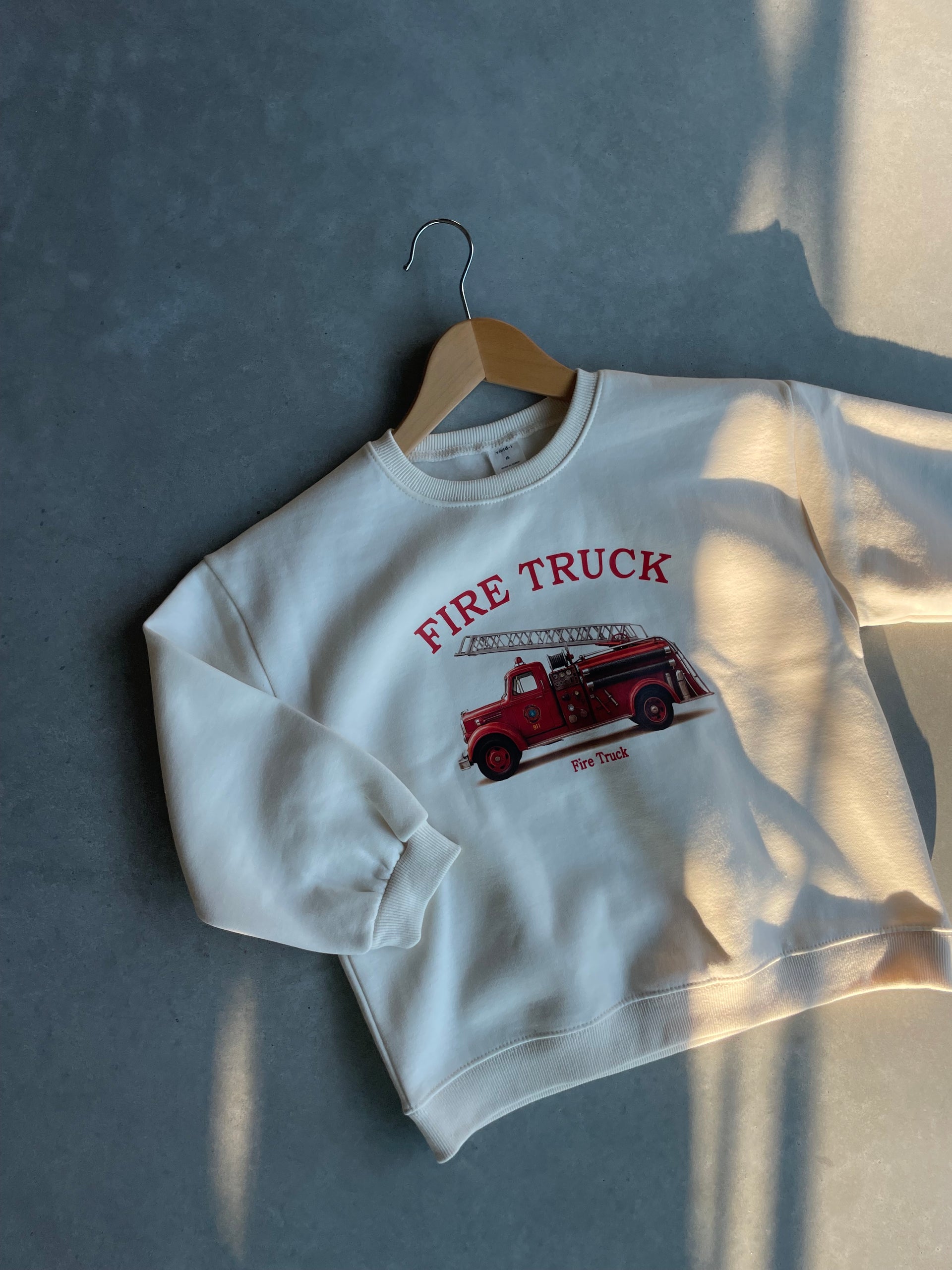 Fire truck sweater - WINTER