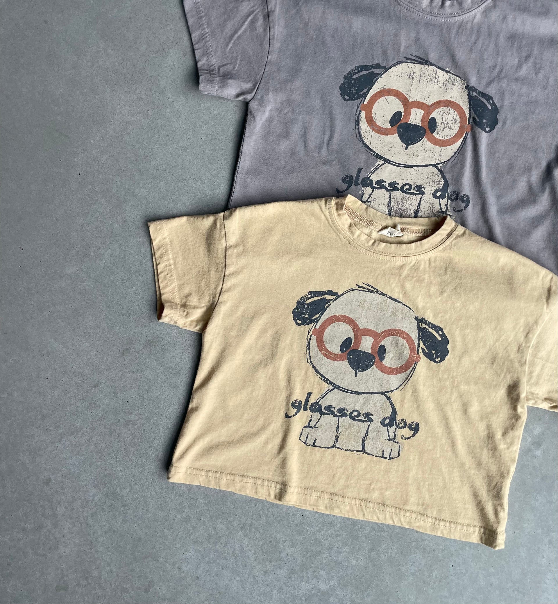 Glasses dog tee