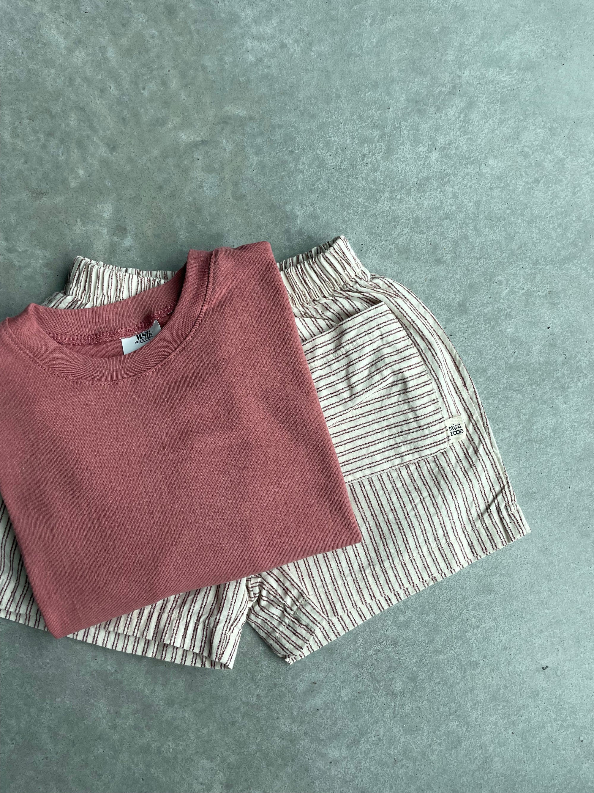 Basic tee - brique