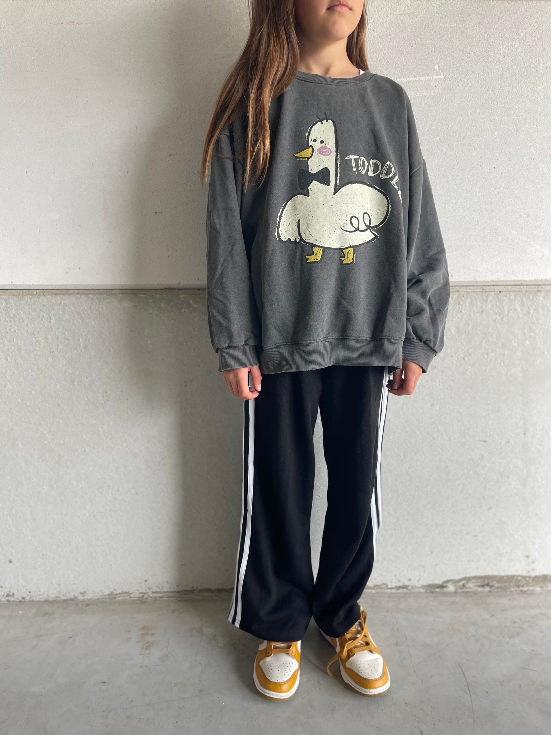 Oversized toddle sweater