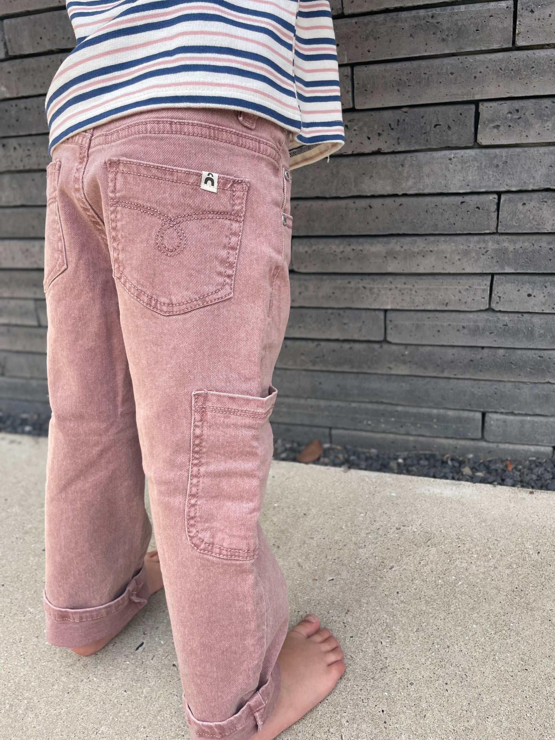Cargo pants - old pink