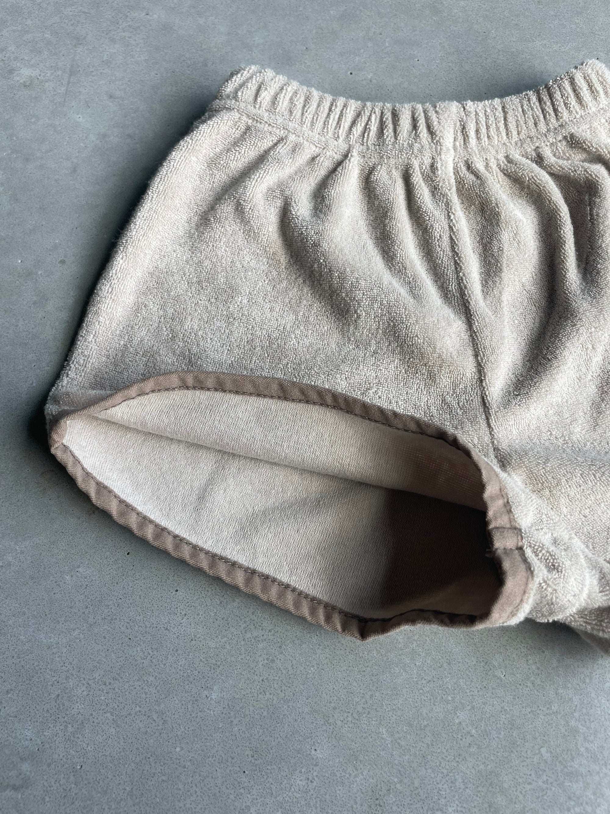 Terry pants - beige