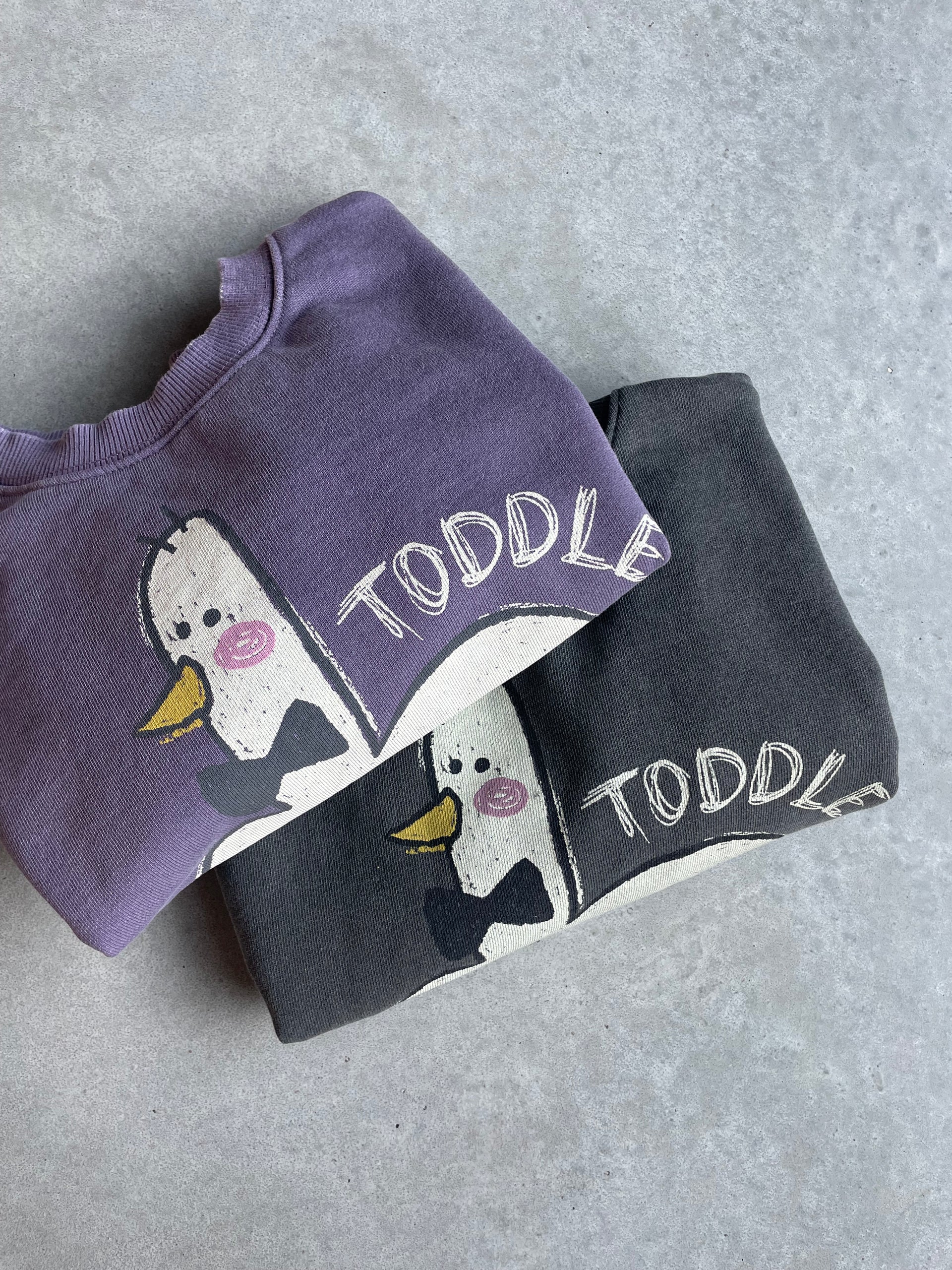 Oversized toddle sweater