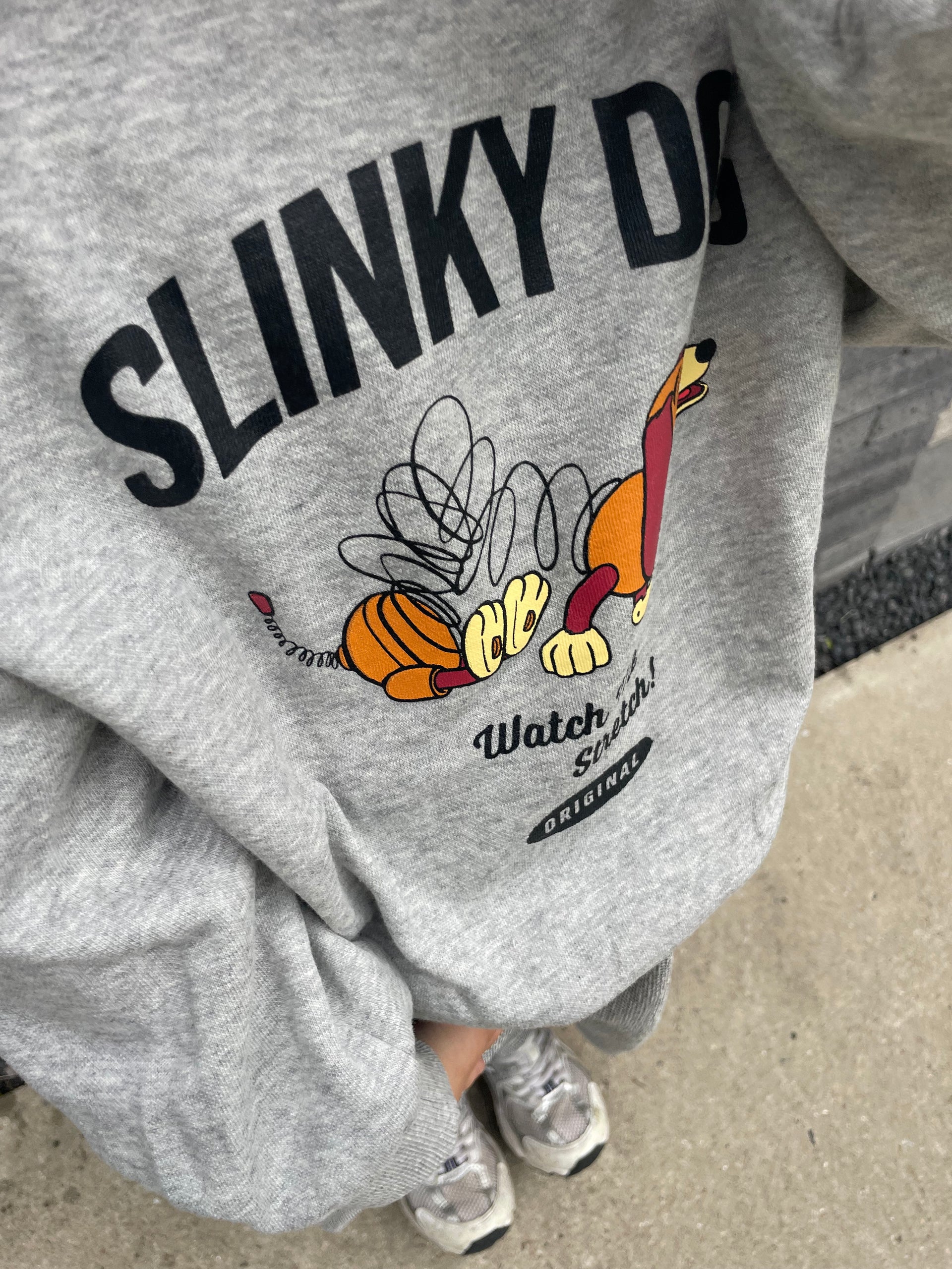 Slinky dog sweatshirt