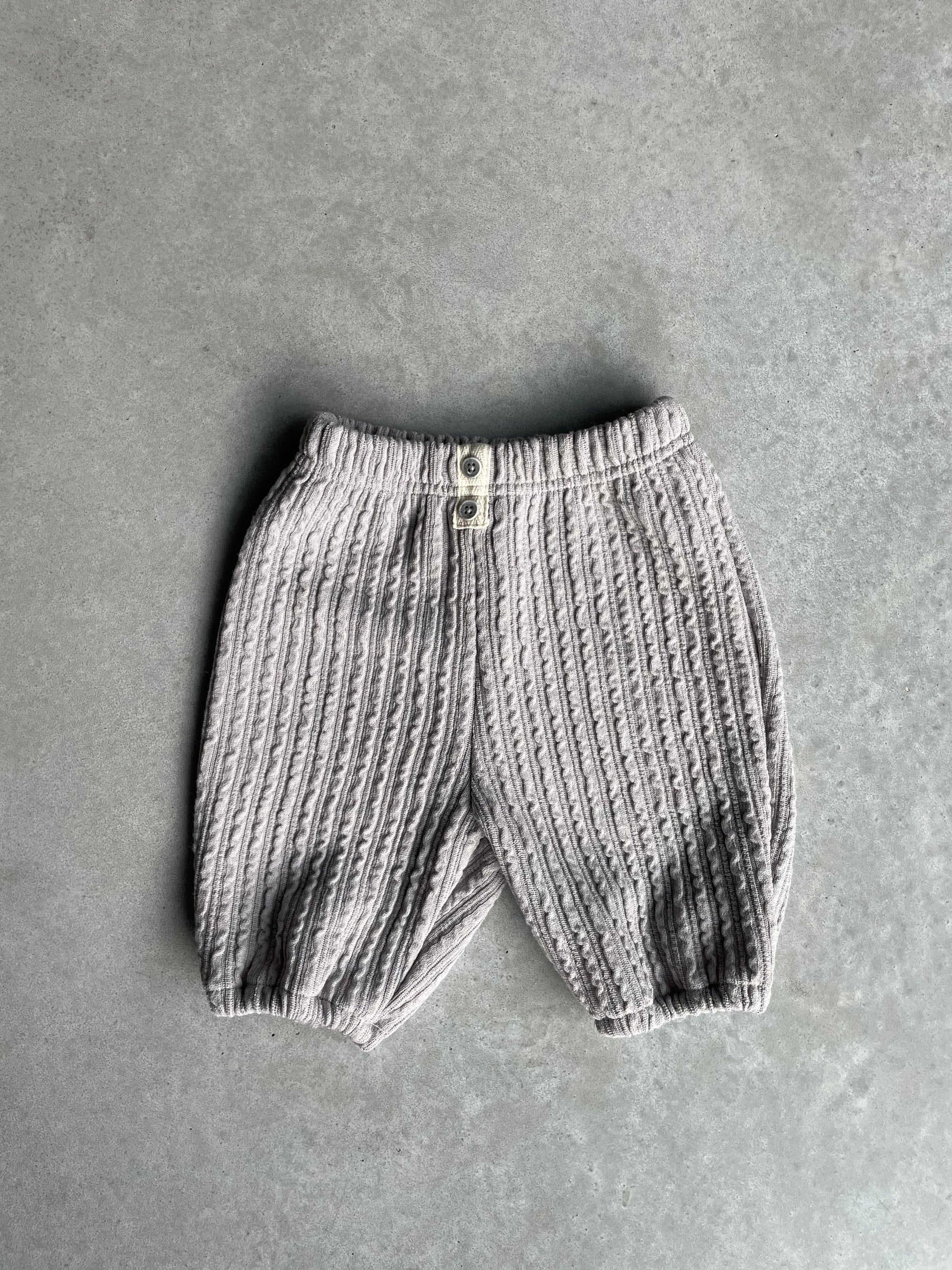 Knitted classy pants - grijs