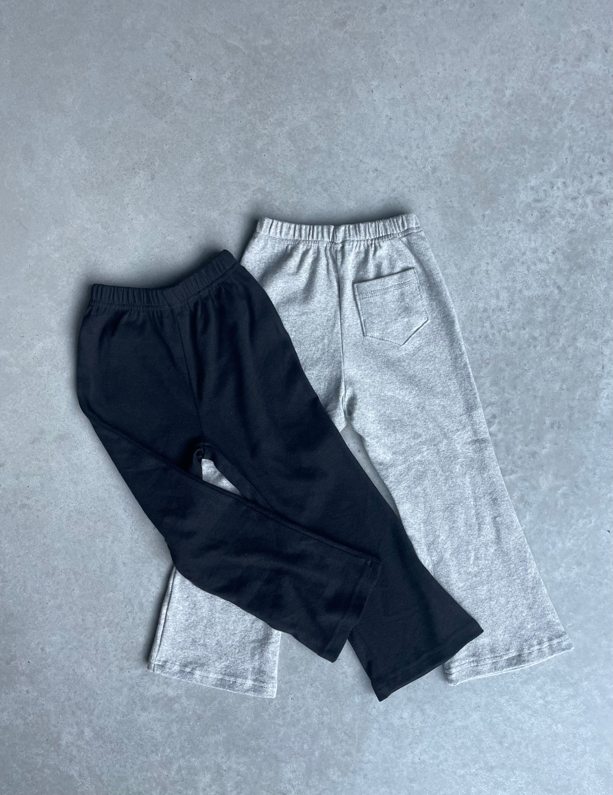 Bootcut pants - zwart