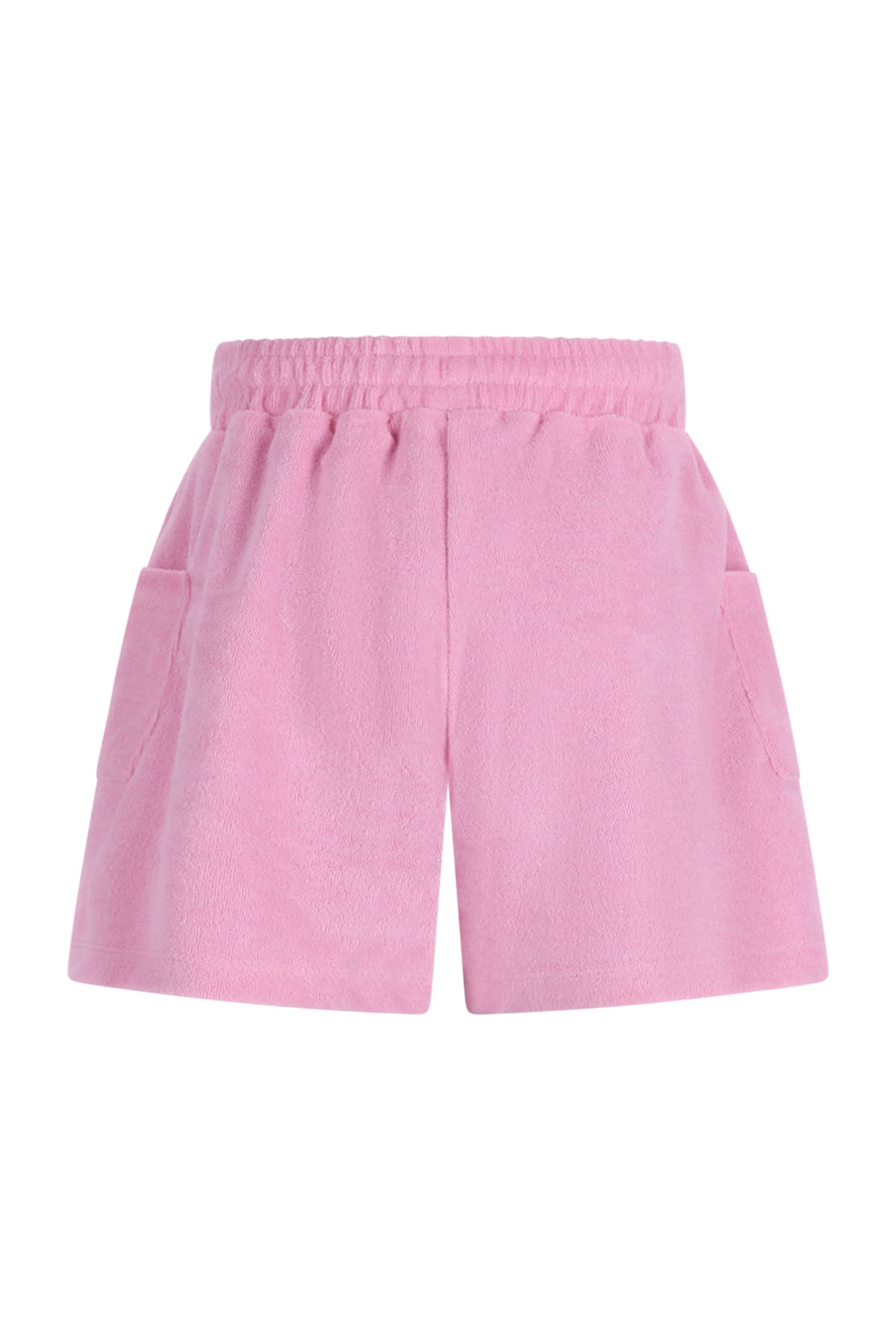 Terry pink shorts