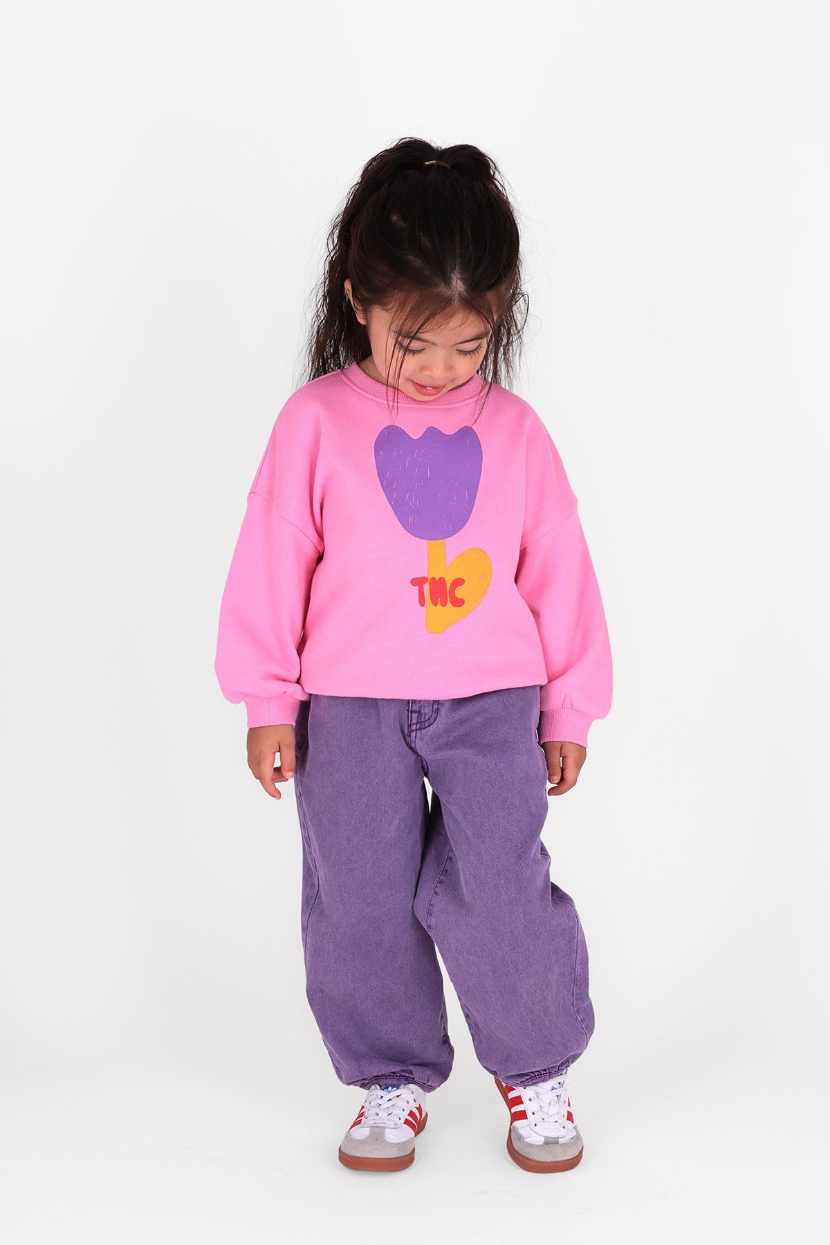Denim pants - purple