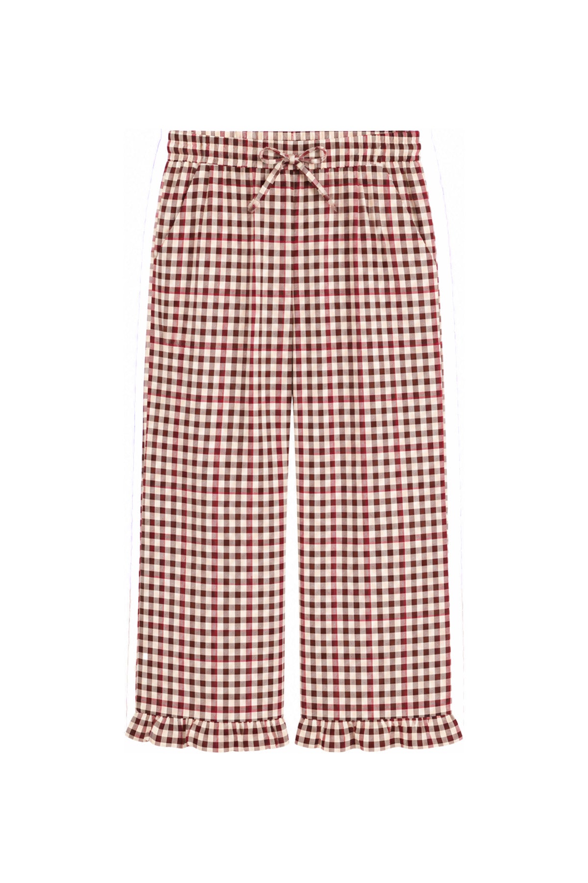 Pants burgundy