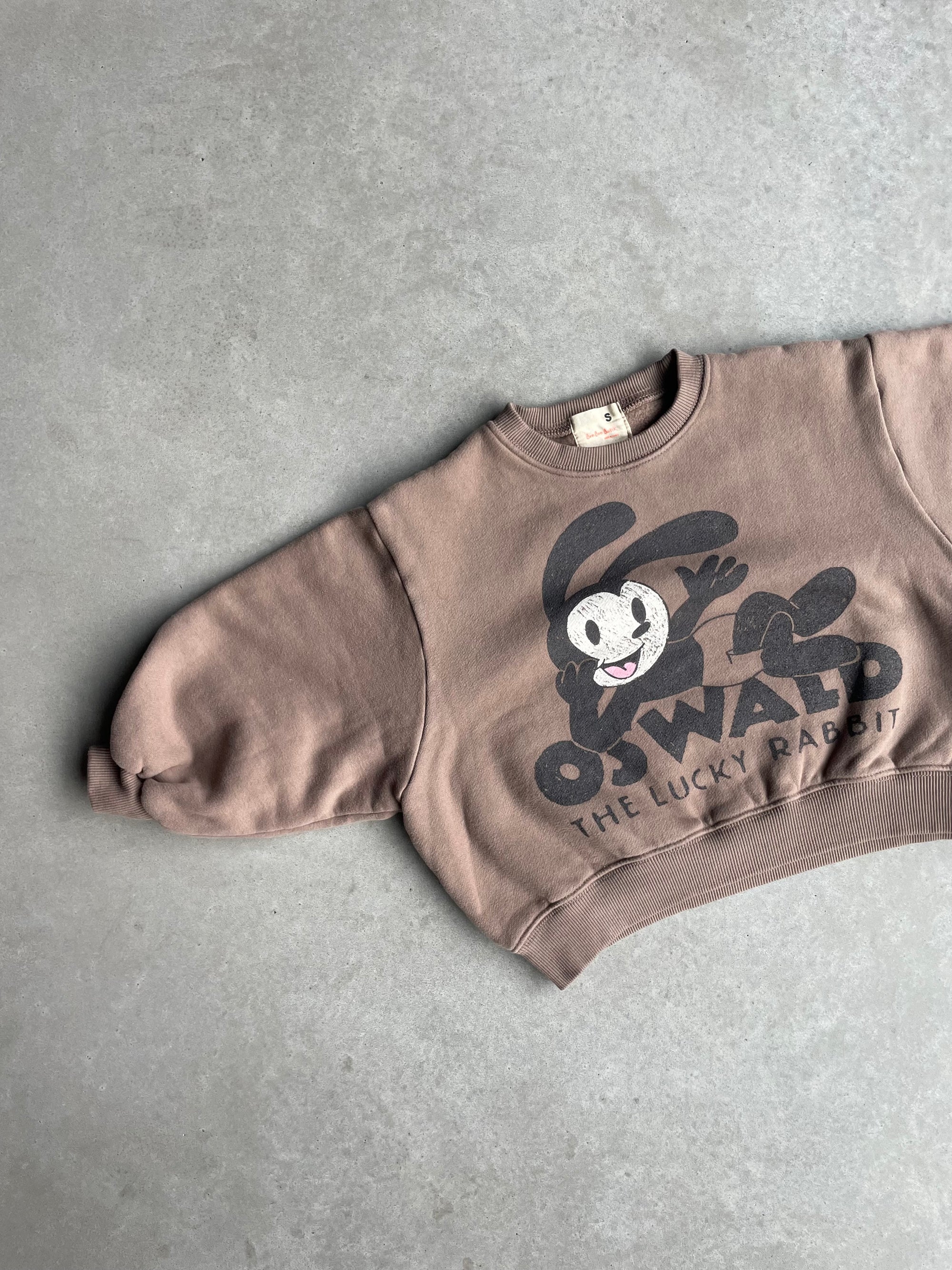 Oversized lucky rabbit sweater - bruin