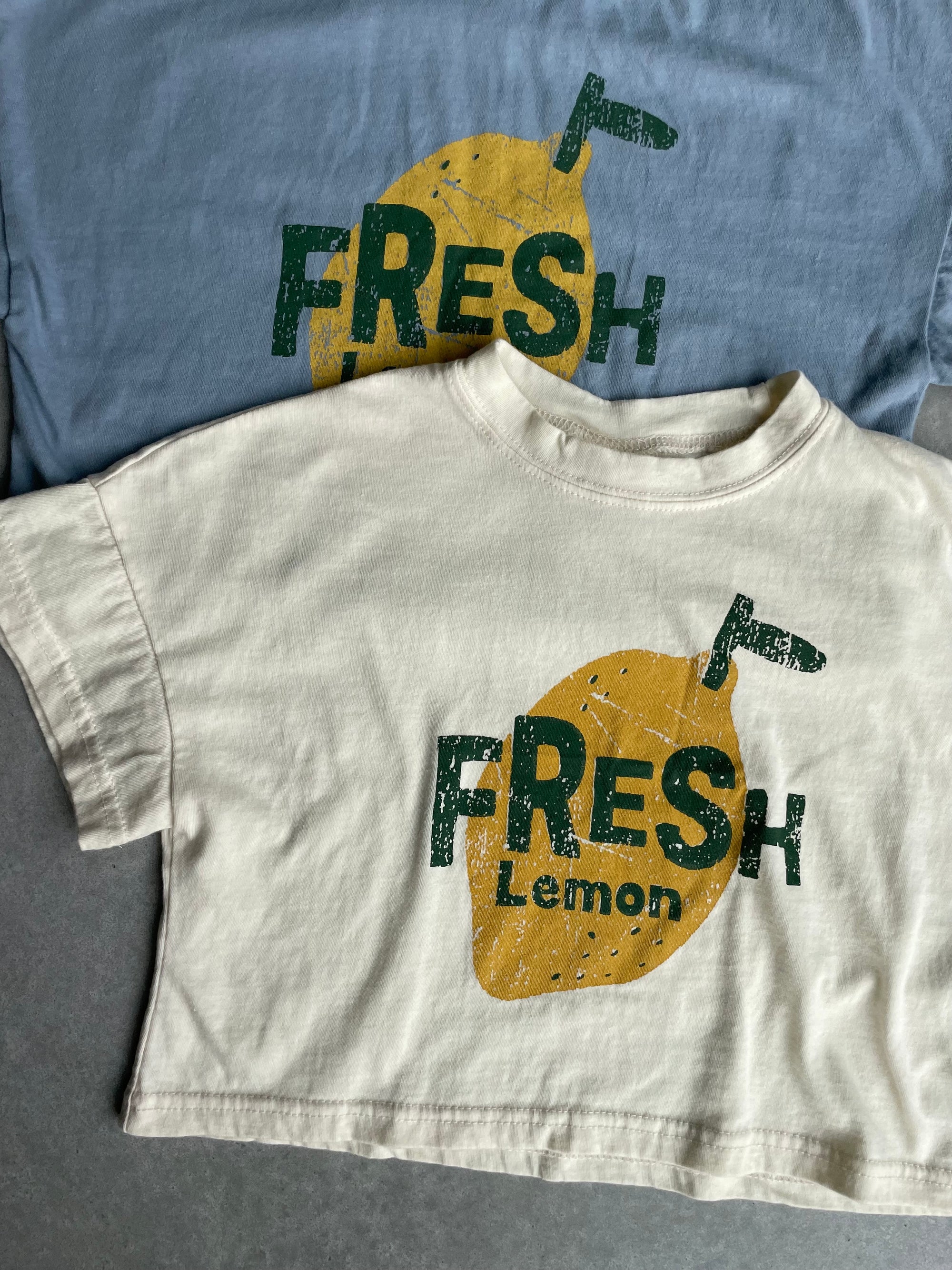Fresh lemon tee - crème