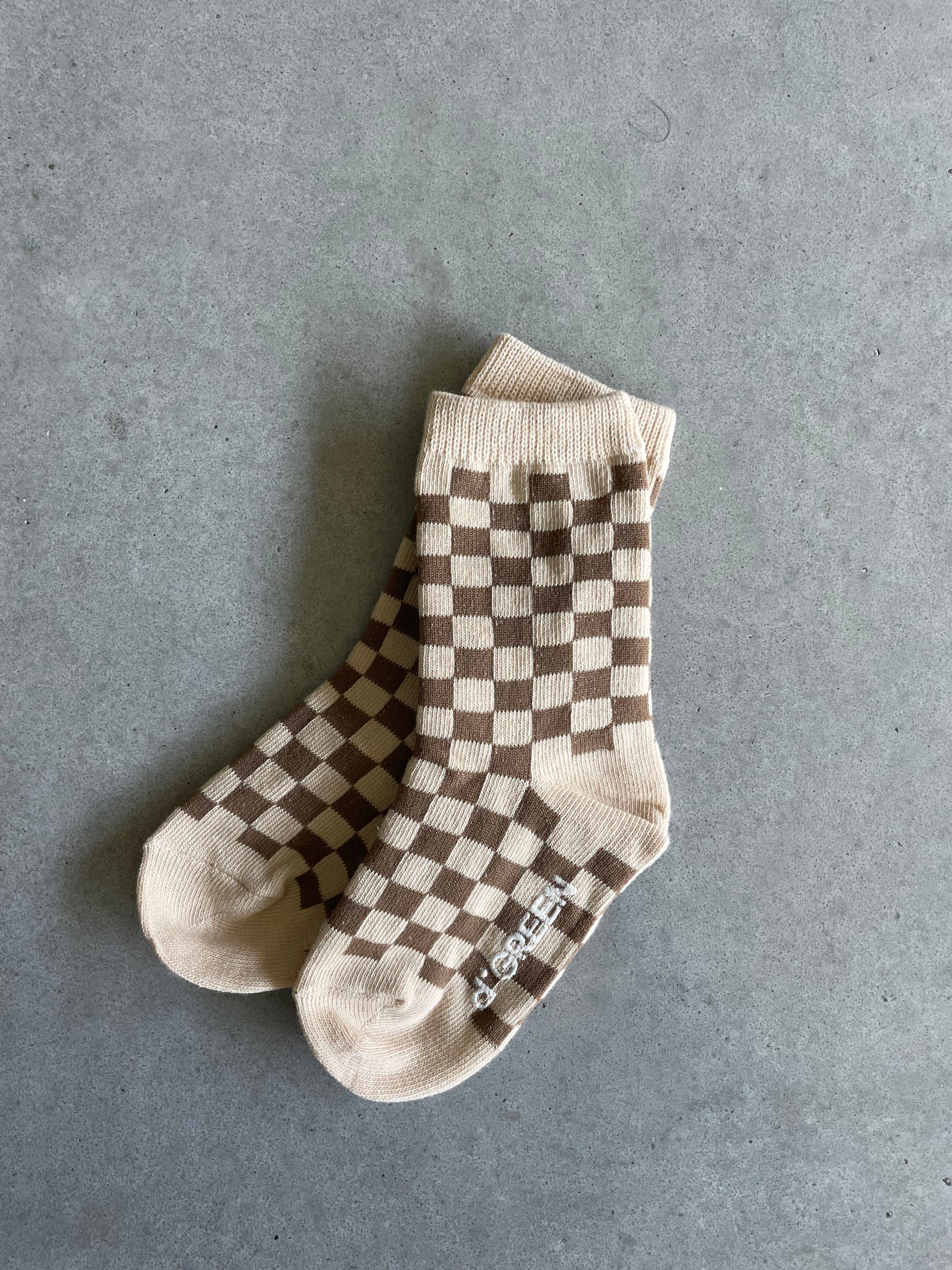 Checkered socks - set van 3 paar