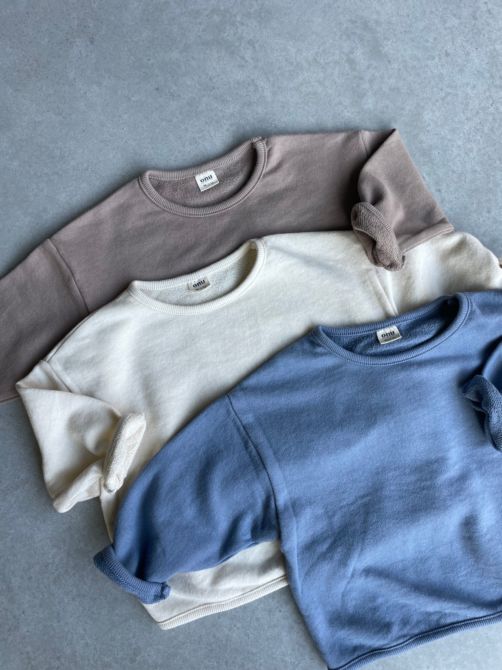 Soft sweatshirt - blauw