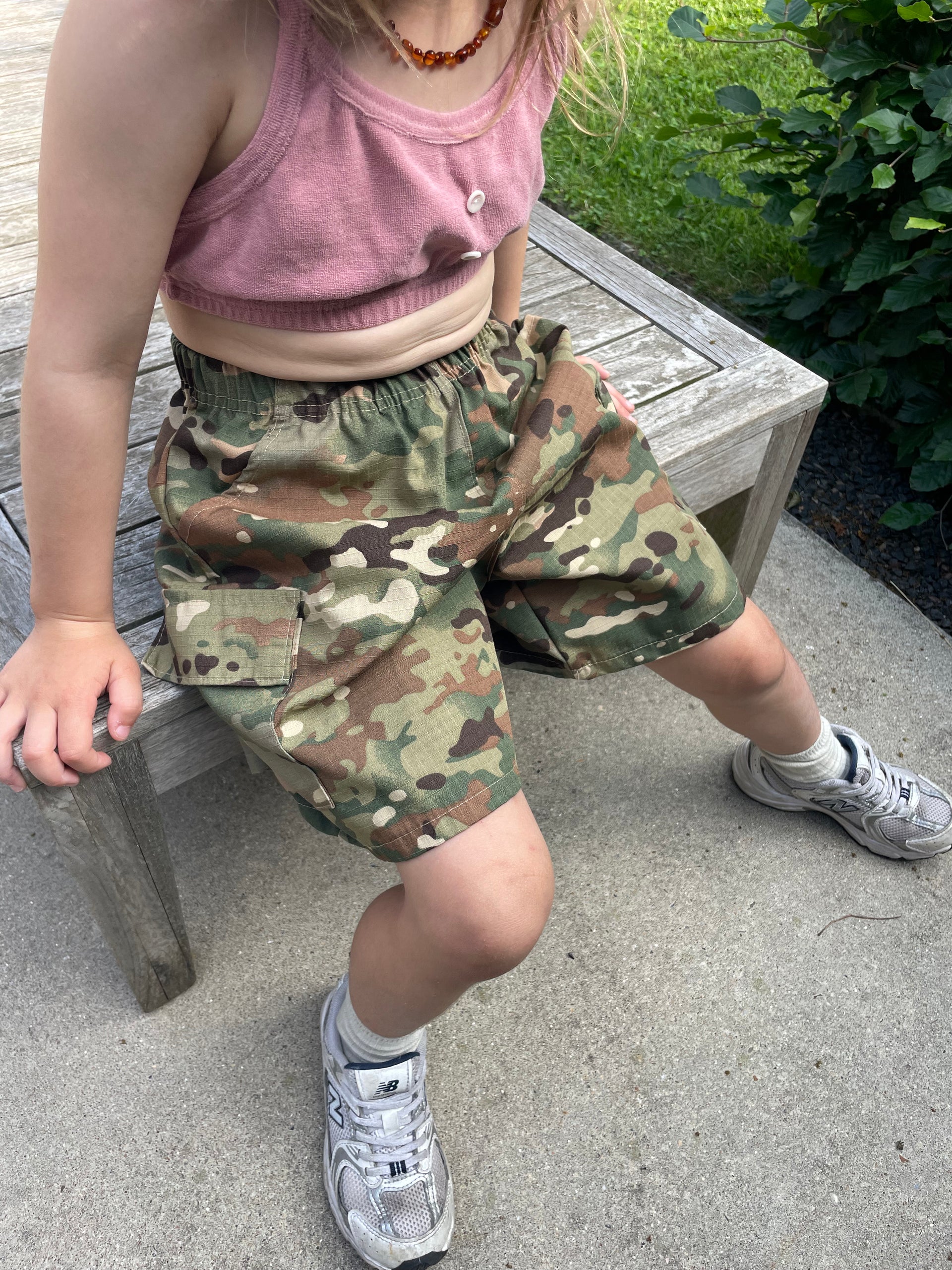 Terry crop top