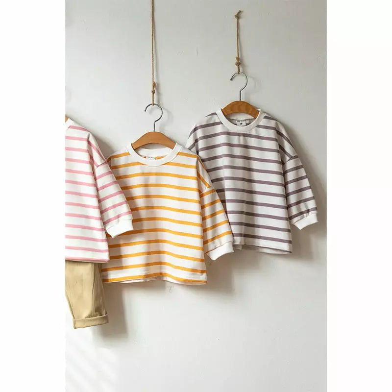 Striped set - mosterd