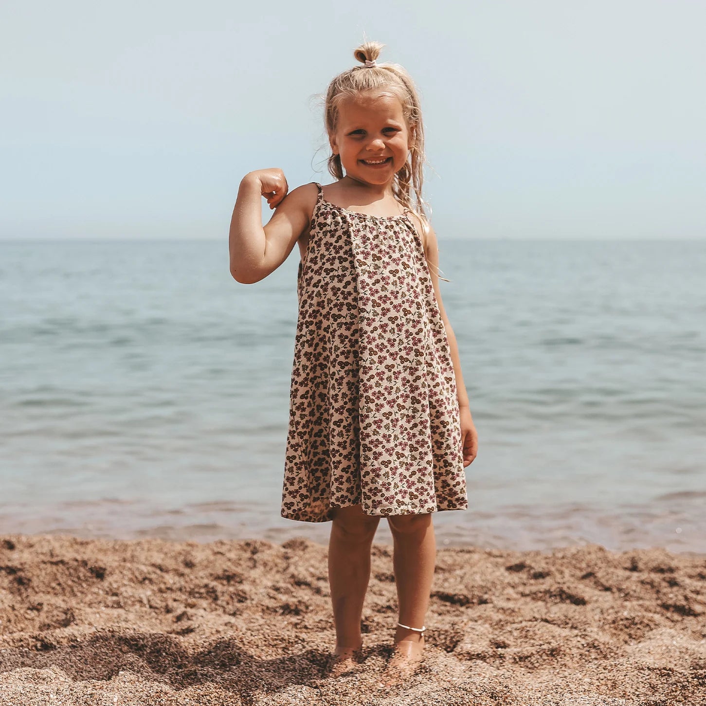 Sparkly flower dress