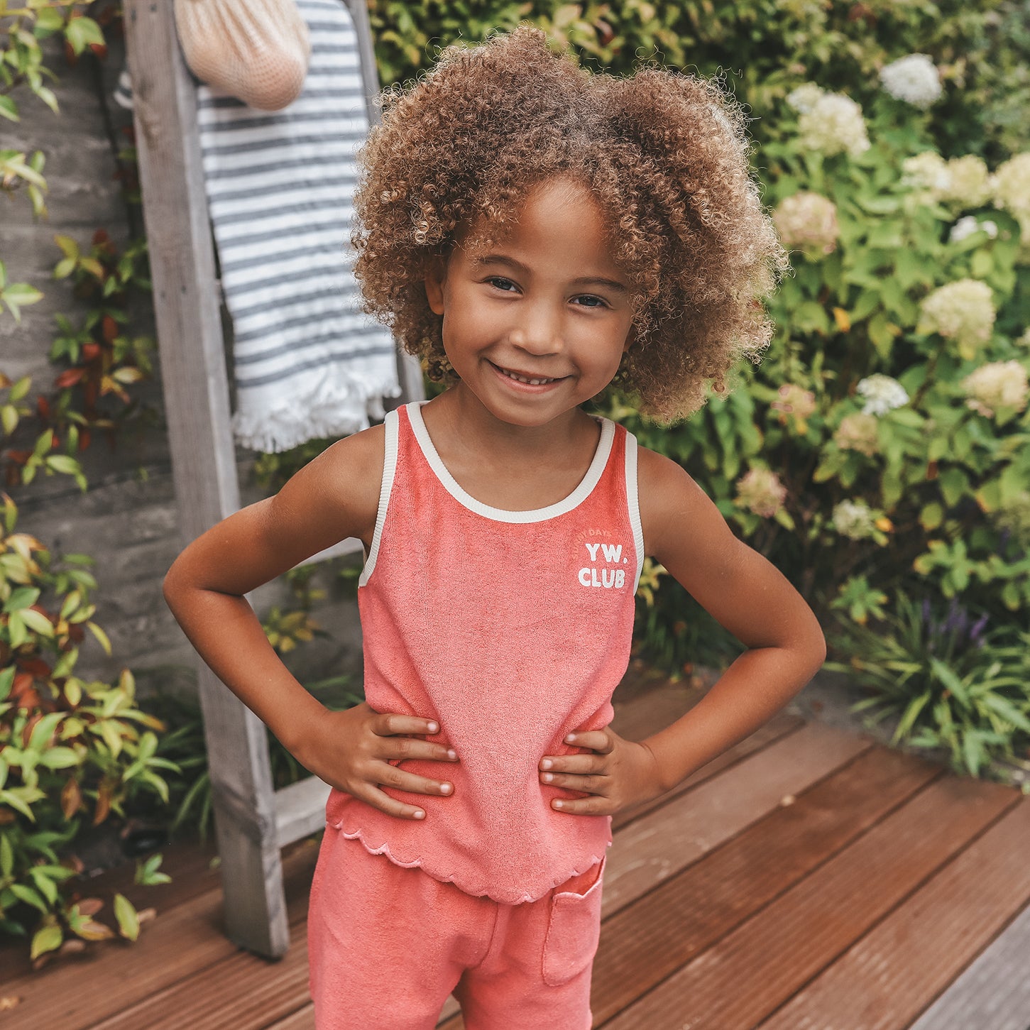 Terry sunny days top