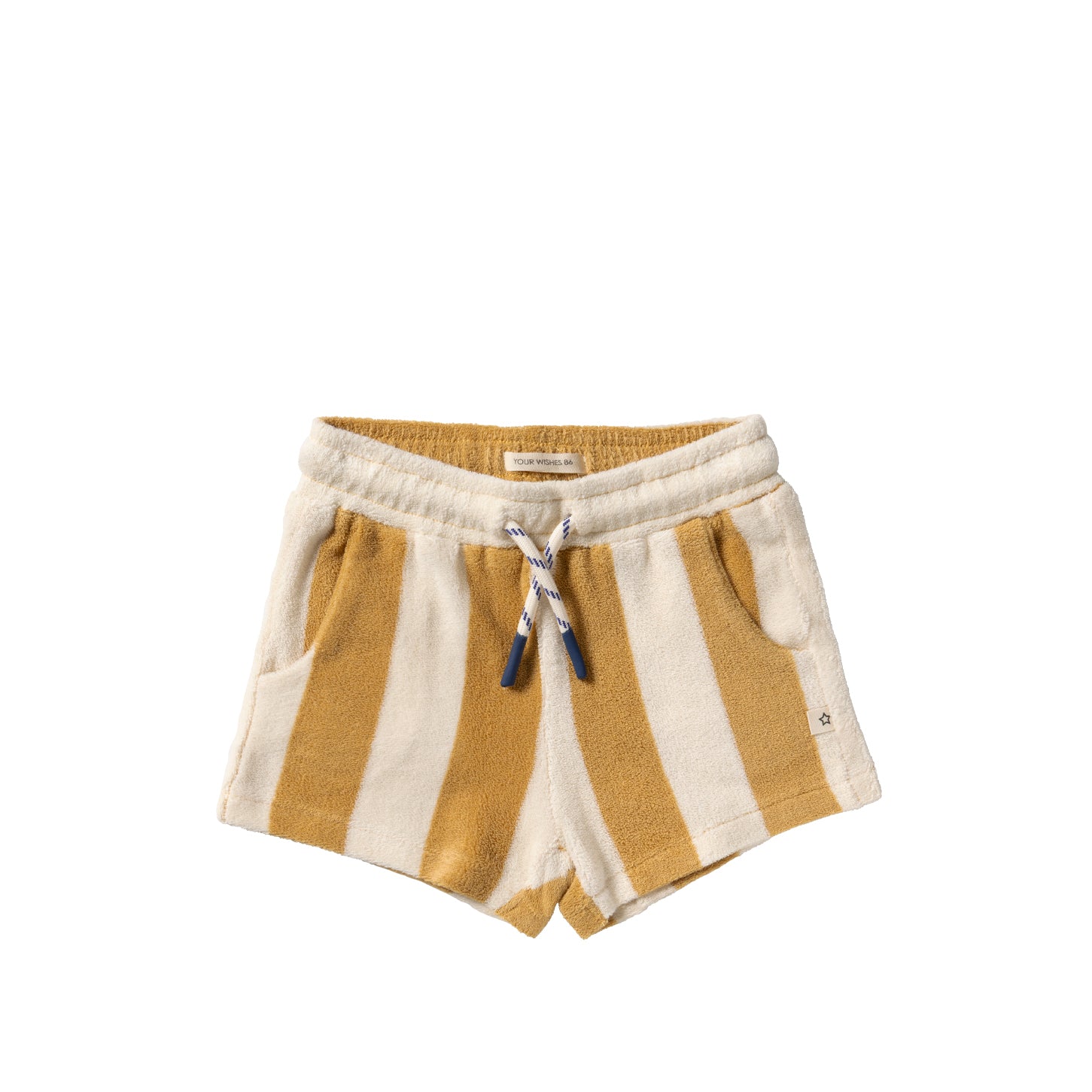 Terry striped shorts