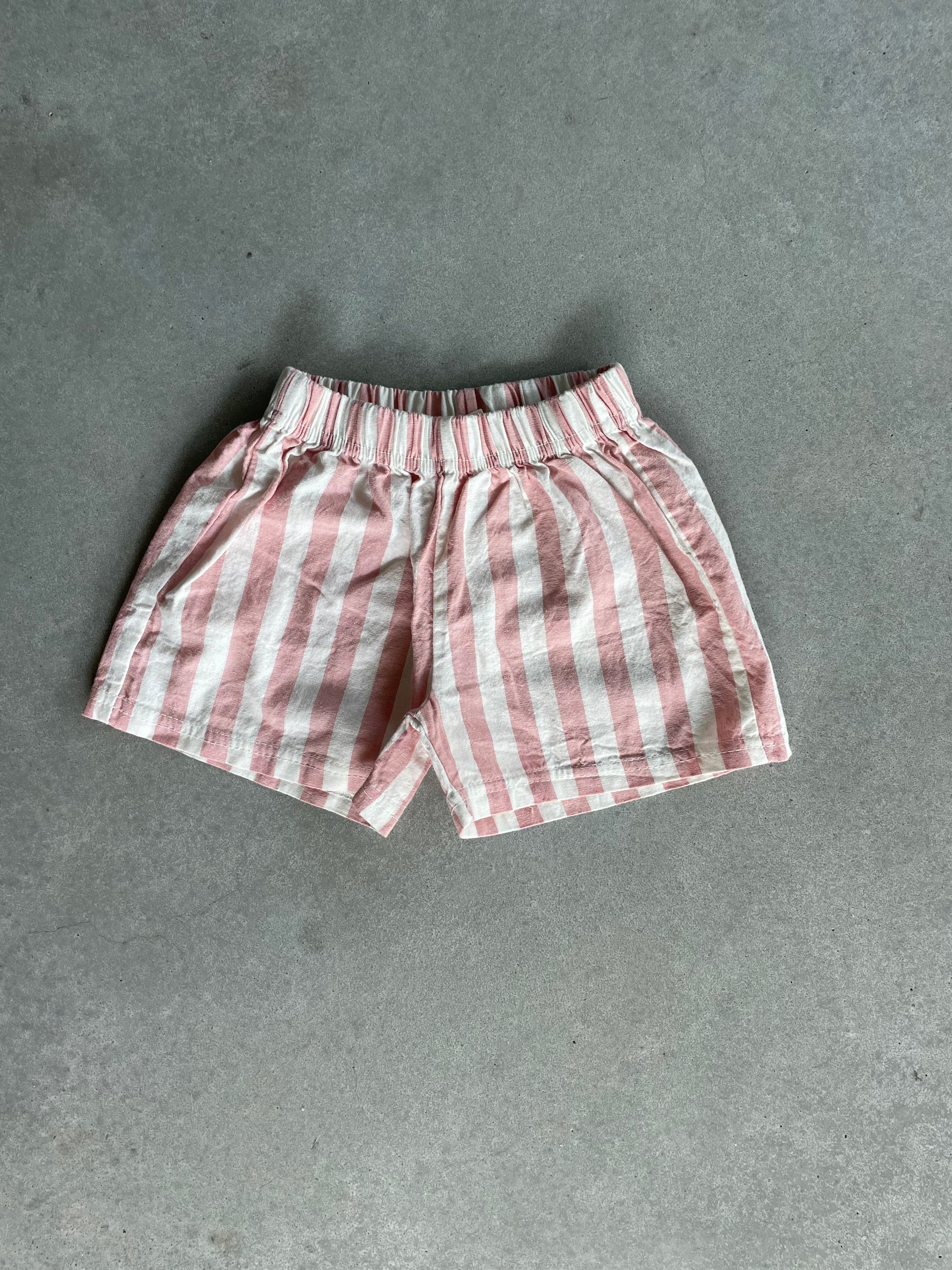 Striped summer shorts