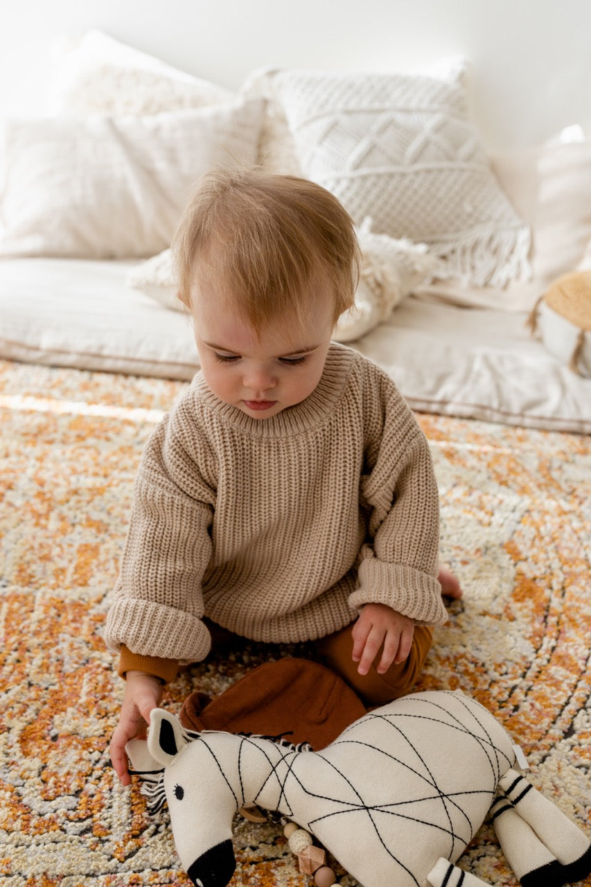 Pull oversize en maille