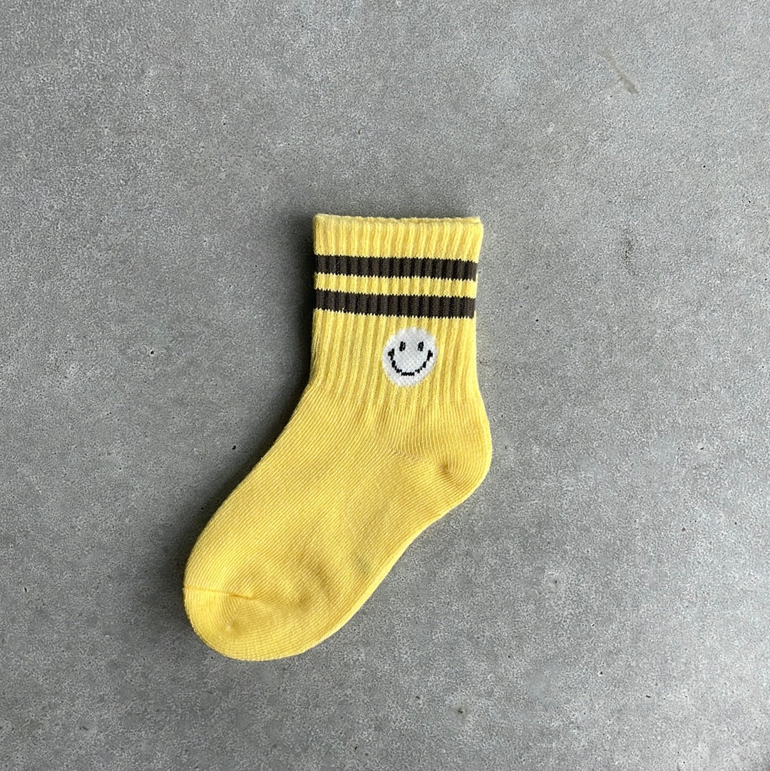 Smiley socks - set van 5 paar